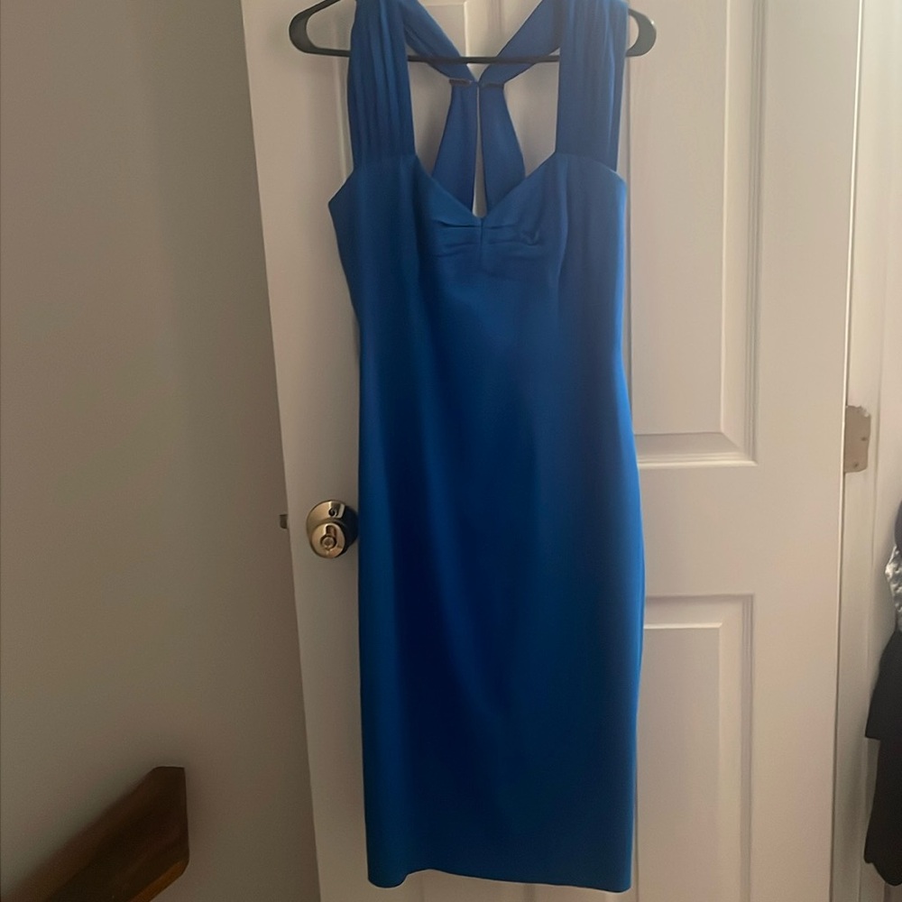 Blue Karen millen dress